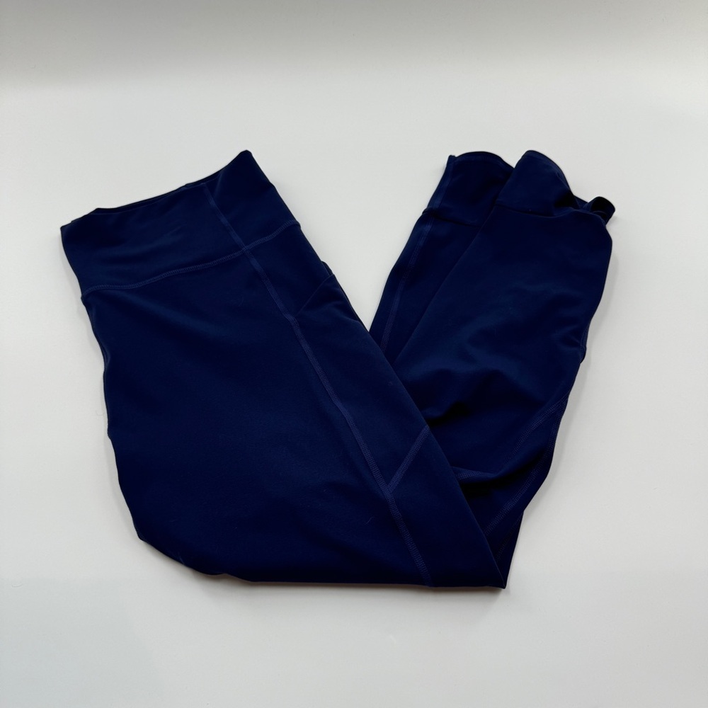 Fabletics PureLuxe High-Waisted Leggings with Side Pockets & Ankle Scrunch